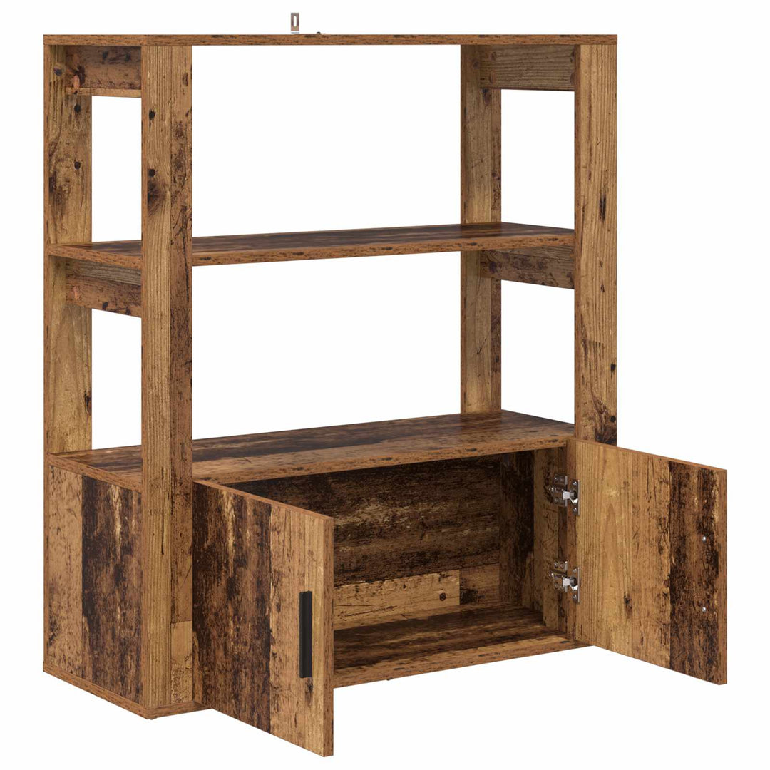 Sideboard Gammelt træ 30 x 80 x 90 cm Konstrueret træ