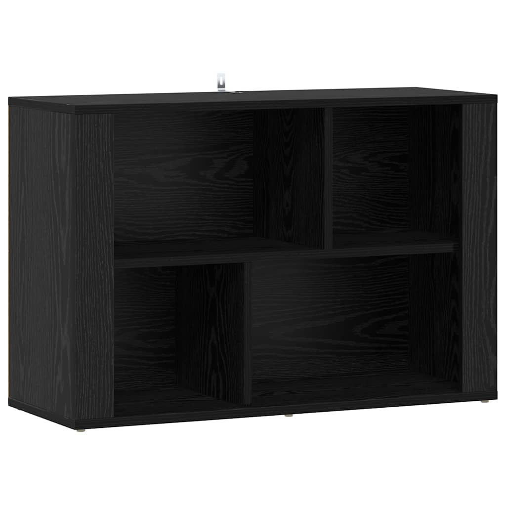 Sideboard Sort eg 80 x 30 x 53 cm Konstrueret træ