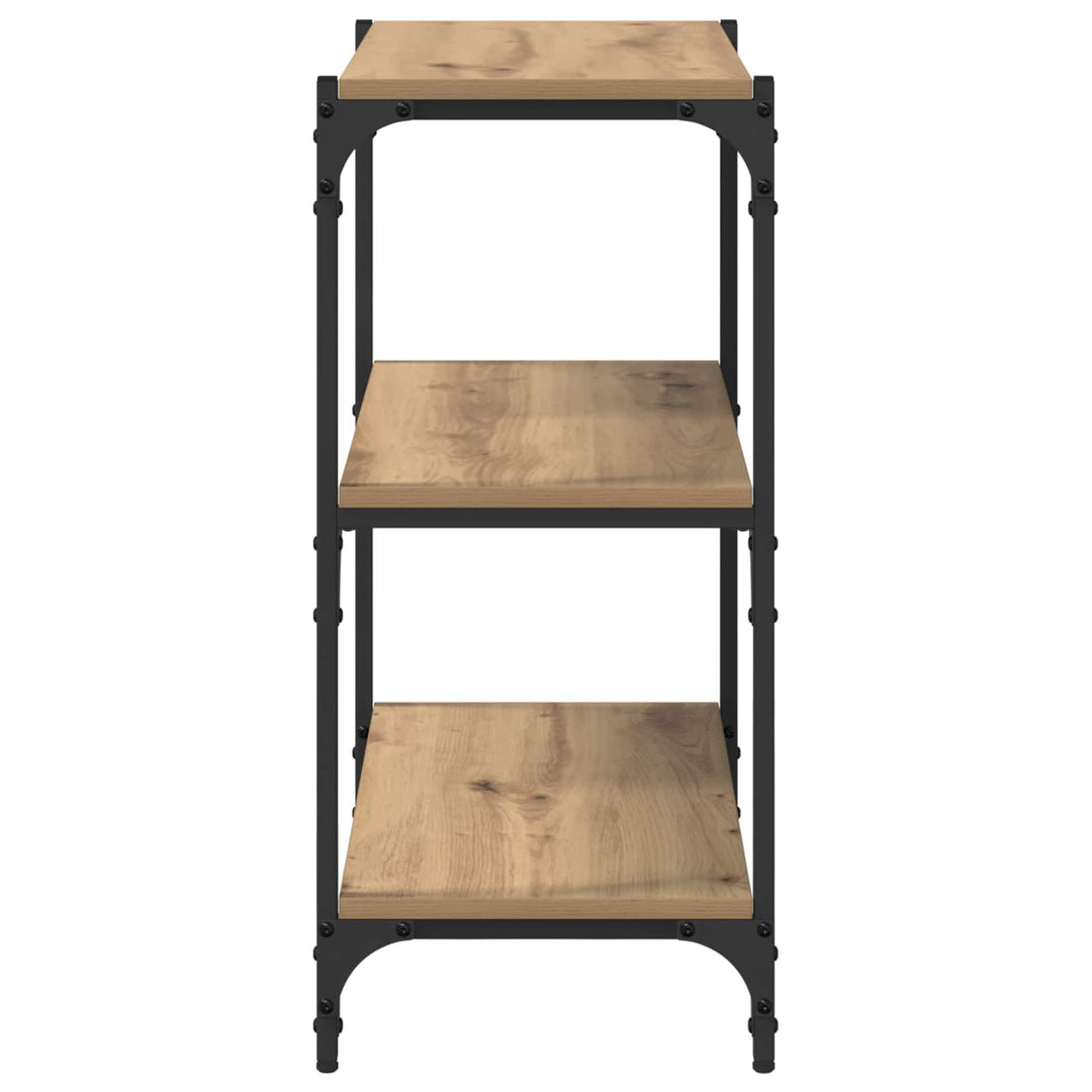 Bogskab artisan eg 60 x 33 x 70,5 cm Ingeniørt træ og jern