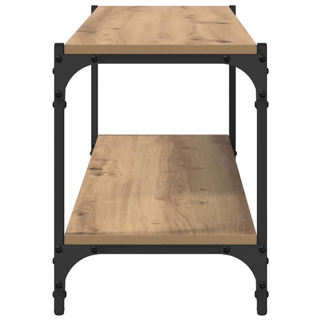 TV-skab Artisan Egetræ 100x33x41cm Ingeniørt træ og jern