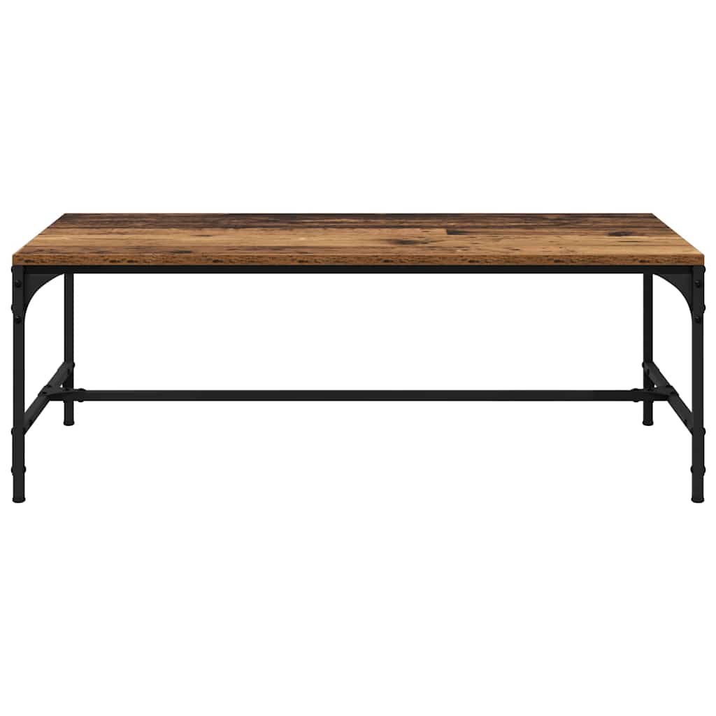 Sofabord Gammelt træ 100 x 50 x 35 cm Konstrueret træ