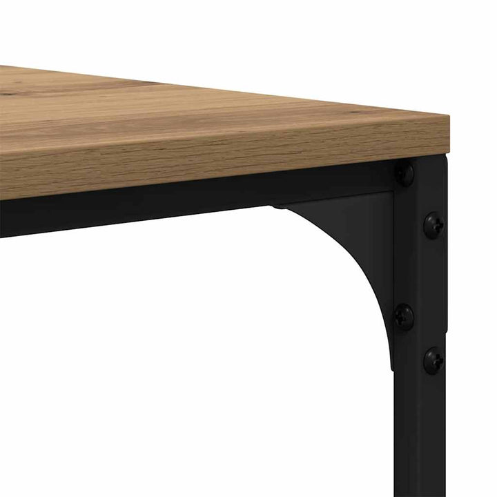 Sofabord Artisan Egetræ 100 x 50 x 35 cm Konstrueret træ