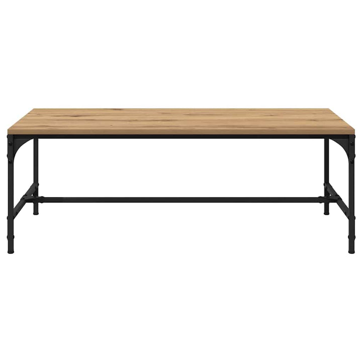 Sofabord Artisan Egetræ 100 x 50 x 35 cm Konstrueret træ