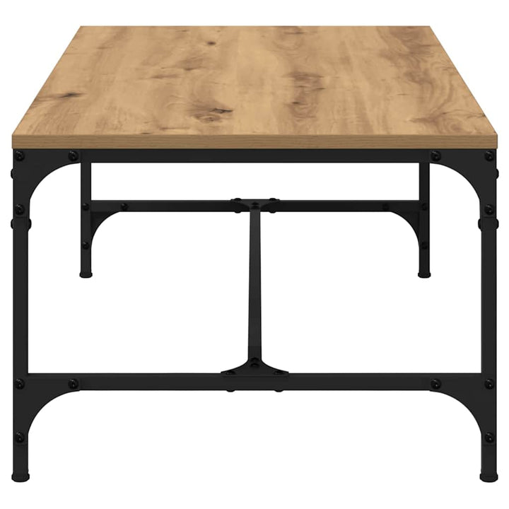 Sofabord Artisan Egetræ 100 x 50 x 35 cm Konstrueret træ
