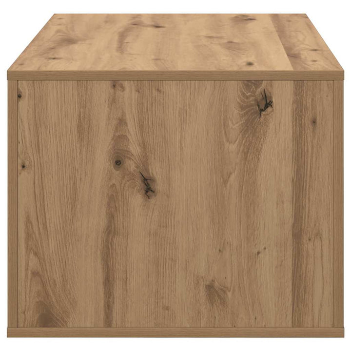 Sofabord Artisan Egetræ 80 x 50 x 40 cm Konstrueret træ