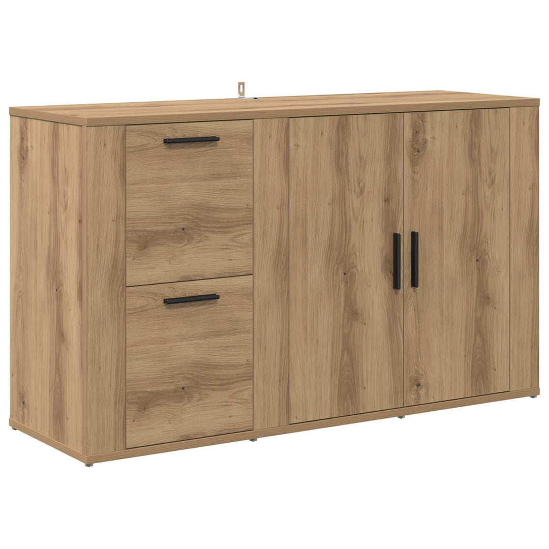 Sideboard Artisan Egetræ 100 x 33 x 59.5 cm Konstrueret træ
