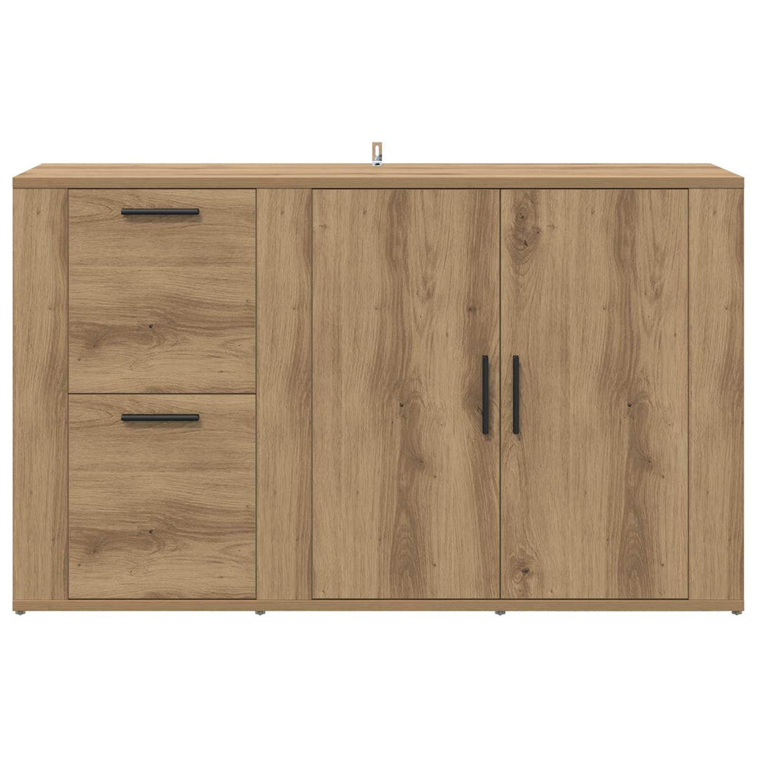Sideboard Artisan Egetræ 100 x 33 x 59.5 cm Konstrueret træ