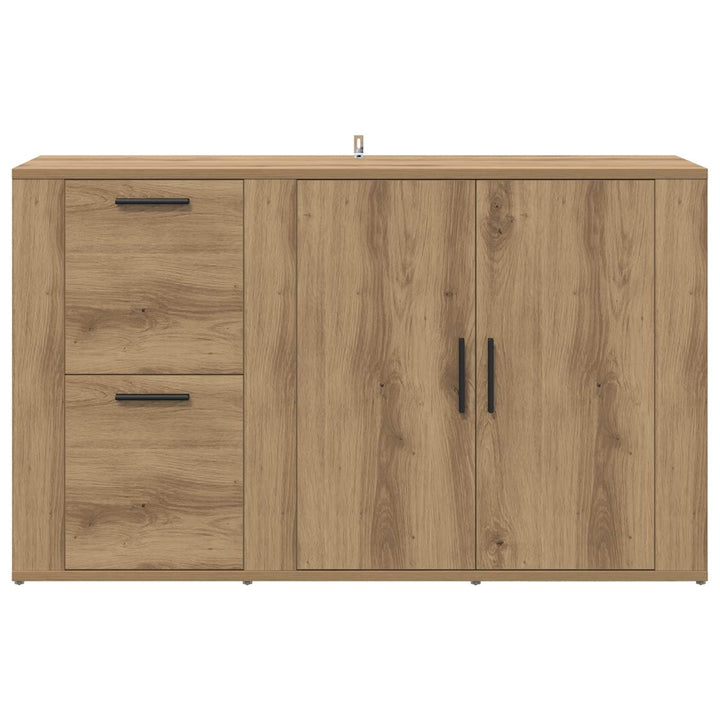 Sideboard Artisan Egetræ 100 x 33 x 59.5 cm Konstrueret træ