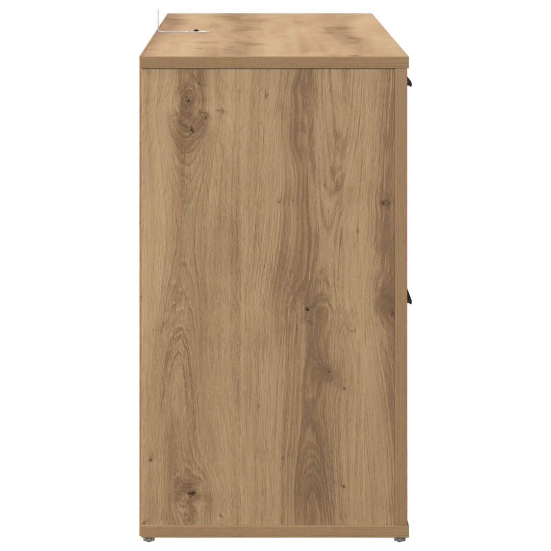 Sideboard Artisan Egetræ 100 x 33 x 59.5 cm Konstrueret træ