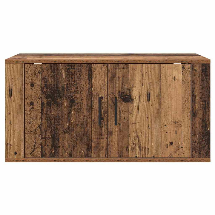 Vægmonteret TV Skab Vægmonteret Gammelt træ 80 x 34,5 x 40 cm