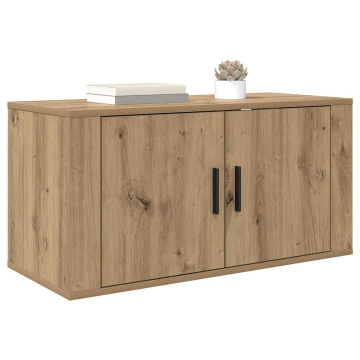 Vægmonteret TV Skab 80 x 34,5 x 40 cm artisan eg