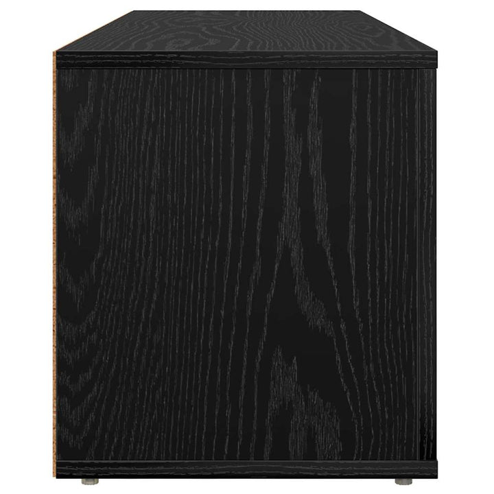 TV-skab Sort eg 100 x 31,5 x 35 cm Konstrueret træ