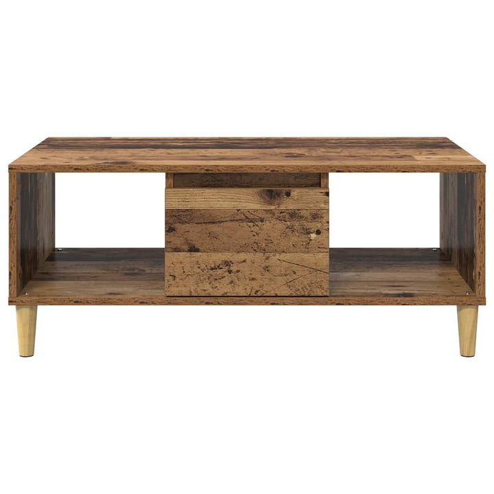 Sofabord Gammelt træ 90 x 50 x 26.5 cm Konstrueret træ
