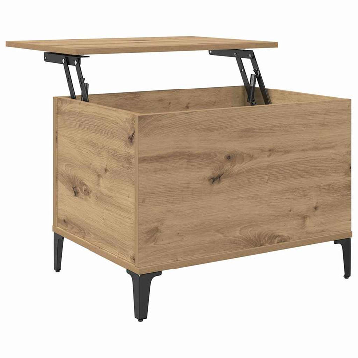 Sofabord Artisan Egetræ 60 x 44,5 x 45 cm Konstrueret træ