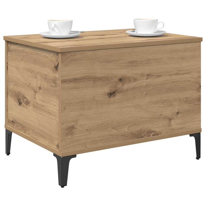 Sofabord Artisan Egetræ 60 x 44,5 x 45 cm Konstrueret træ