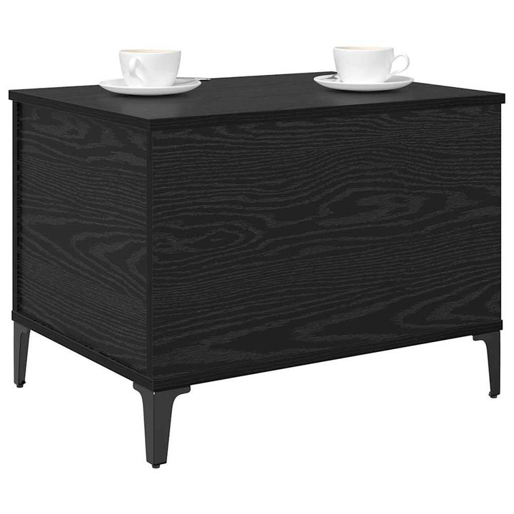 Sofabord Sort eg 60 x 44,5 x 45 cm Konstrueret træ