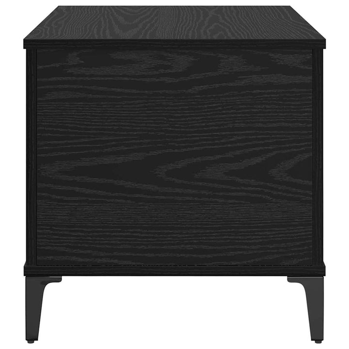 Sofabord Sort eg 60 x 44,5 x 45 cm Konstrueret træ