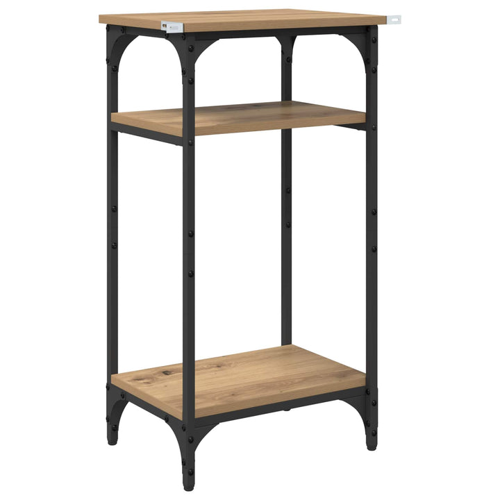 Sidebord Artisan Egetræ 40 x 30 x 75 cm Konstrueret træ