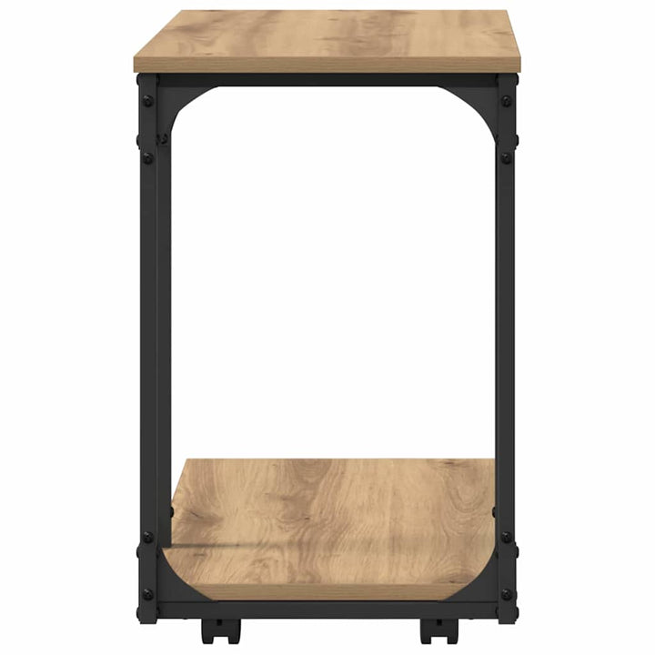 Sidebord Artisan Egetræ 50 x 35 x 55.5 cm Konstrueret træ