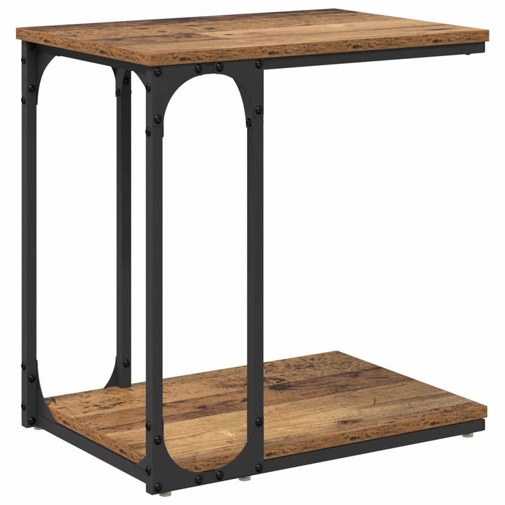 Sidebord Gammelt træ 50 x 35 x 52 cm Konstrueret træ