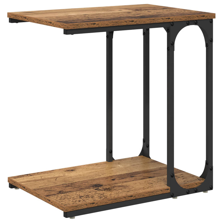 Sidebord Gammelt træ 50 x 35 x 52 cm Konstrueret træ