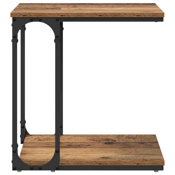 Sidebord Gammelt træ 50 x 35 x 52 cm Konstrueret træ