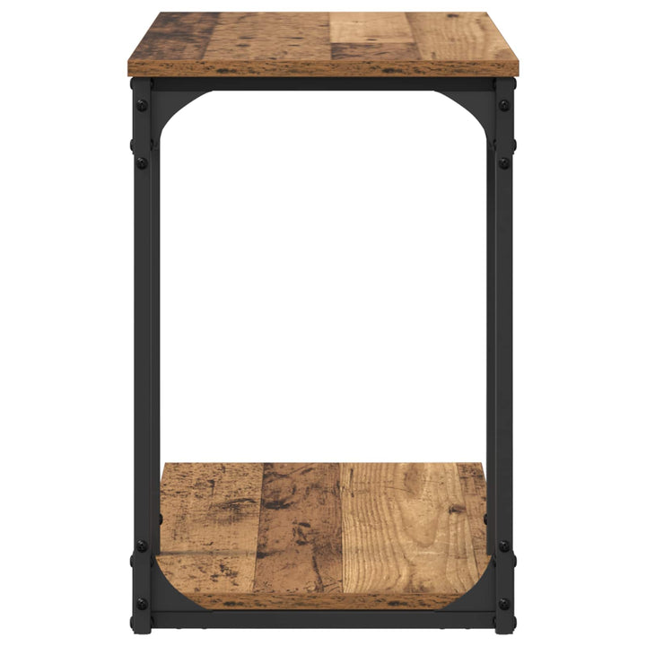Sidebord Gammelt træ 50 x 35 x 52 cm Konstrueret træ