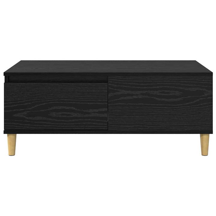 Sofabord Sort eg 90 x 50 x 35 cm Konstrueret træ