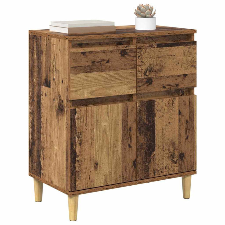 Sideboard Gammelt træ 60 x 35 x 70 cm Konstrueret træ