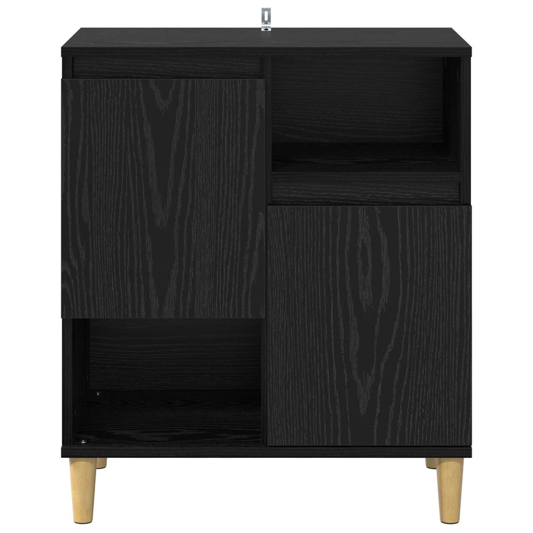 Sideboard Sort eg 35 x 60 x 70 cm Konstrueret træ