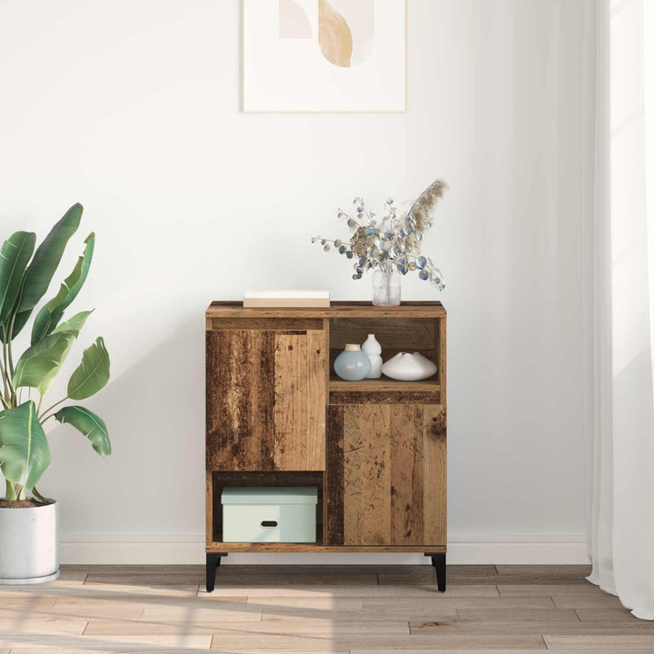 Sideboard Gammelt træ 60 x 35 x 70 cm Konstrueret træ