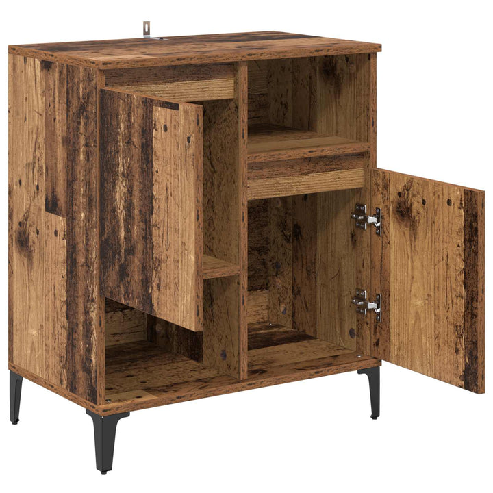 Sideboard Gammelt træ 60 x 35 x 70 cm Konstrueret træ