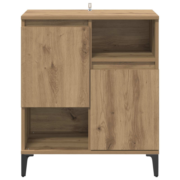 Sideboard Artisan Egetræ 60 x 35 x 70 cm Konstrueret træ