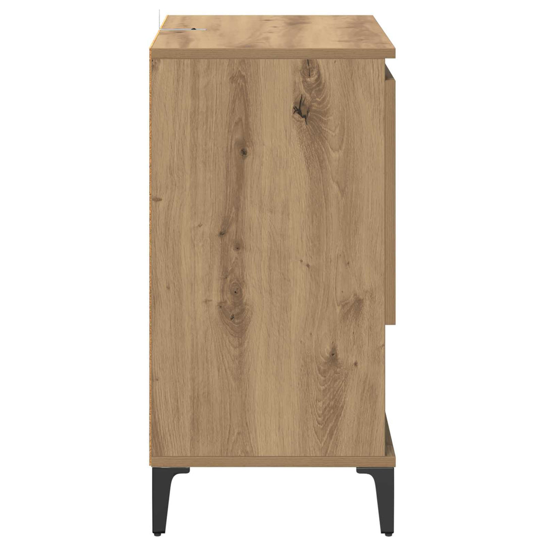 Sideboard Artisan Egetræ 60 x 35 x 70 cm Konstrueret træ