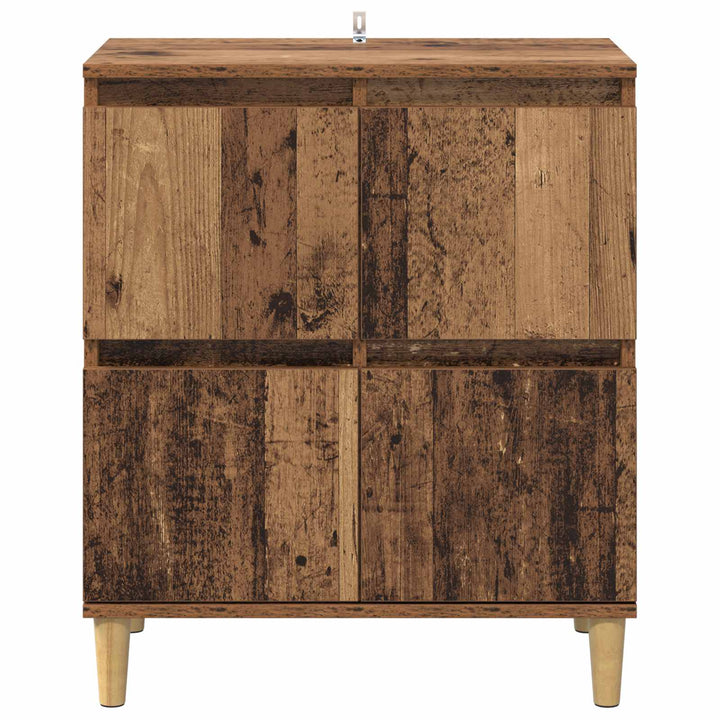 Sideboard Gammelt træ 60 x 35 x 70 cm Konstrueret træ