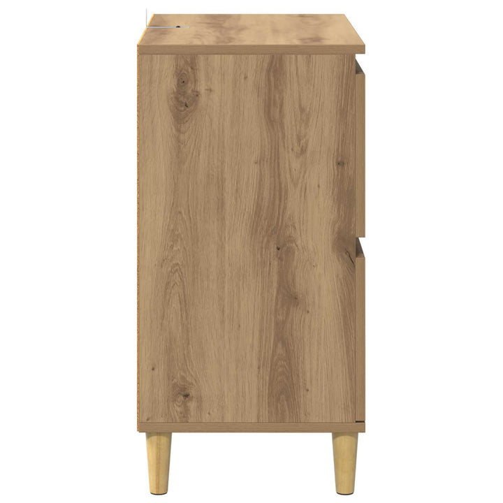 Sideboard Artisan Egetræ 60 x 35 x 70 cm Konstrueret træ
