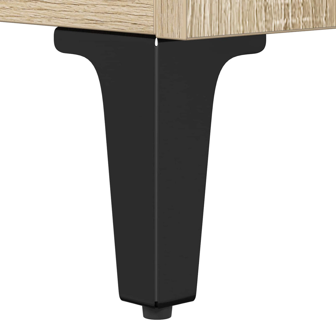 Vaskeskab Sonoma eg 80 x 33 x 60 cm Ingeniørt træ og jern