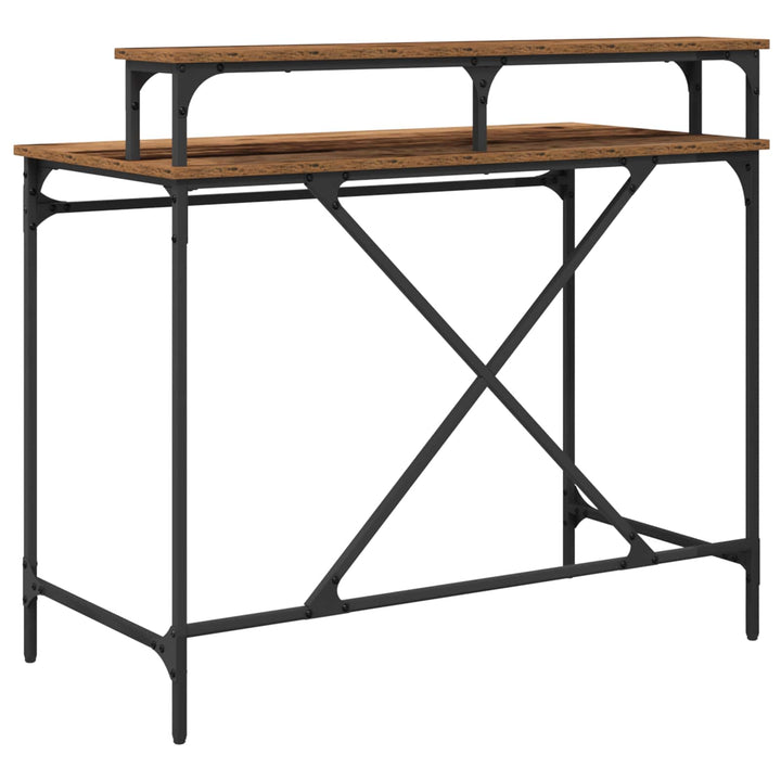 Bord Gammelt træ 100 x 50 x 90 cm Konstrueret træ