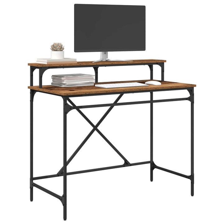 Bord Gammelt træ 100 x 50 x 90 cm Konstrueret træ