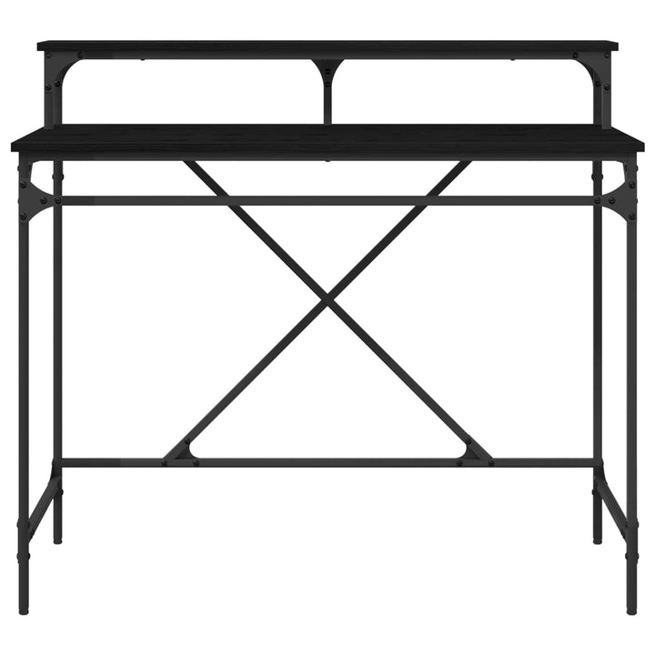 Bord Sort eg 100 x 50 x 90 cm Konstrueret træ