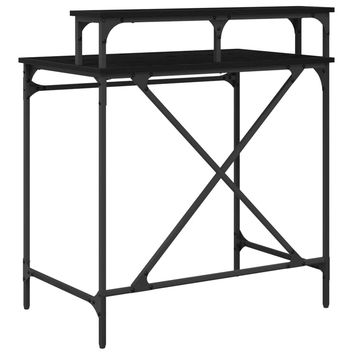 Bord Sort eg 80 x 50 x 90 cm Konstrueret træ