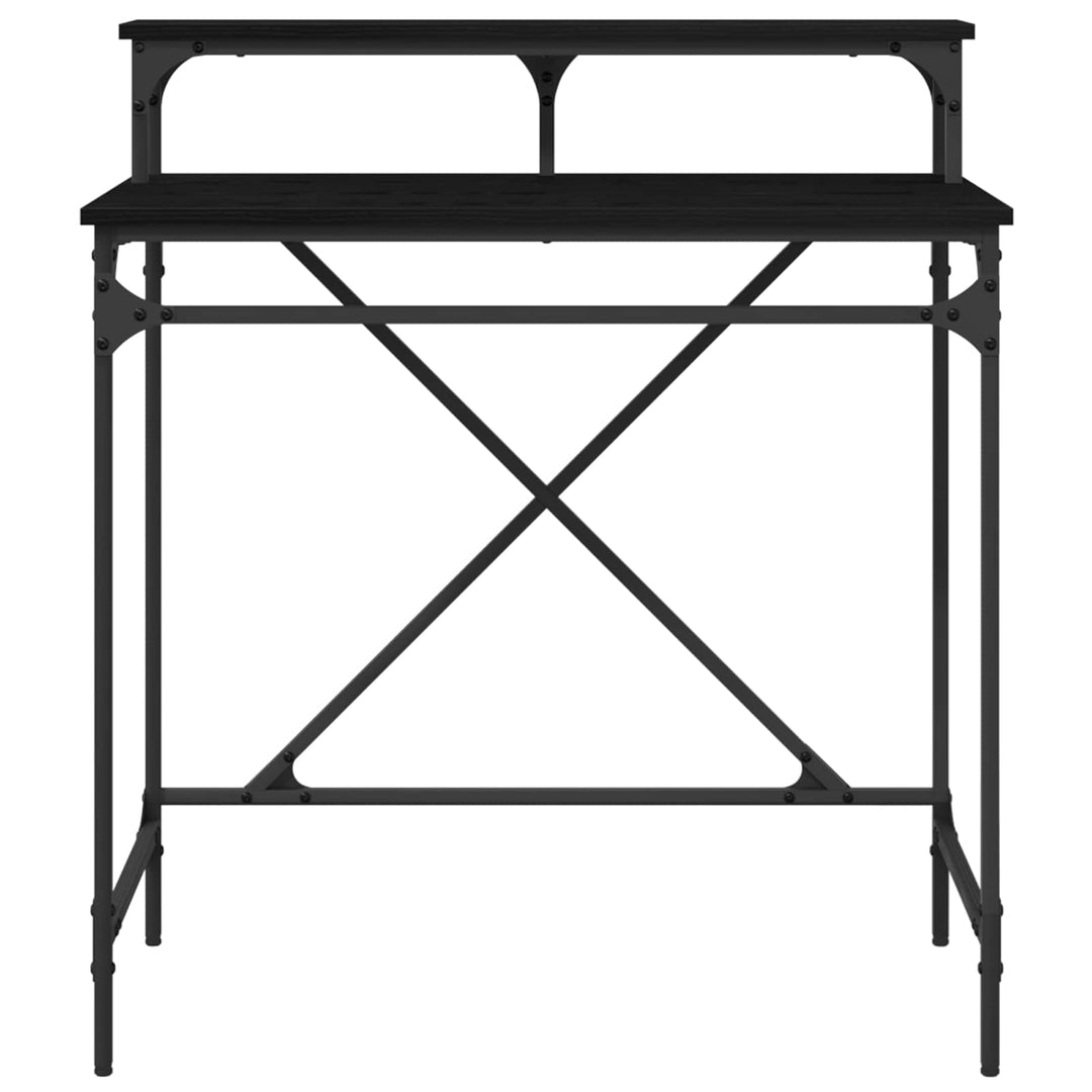 Bord Sort eg 80 x 50 x 90 cm Konstrueret træ