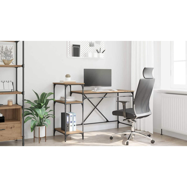 Bord Artisan Egetræ 135 x 50 x 90 cm Konstrueret træ