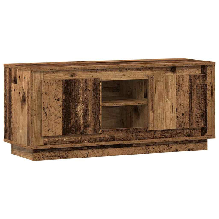 TV-skab Gammelt træ 102 x 35 x 45 cm Konstrueret træ