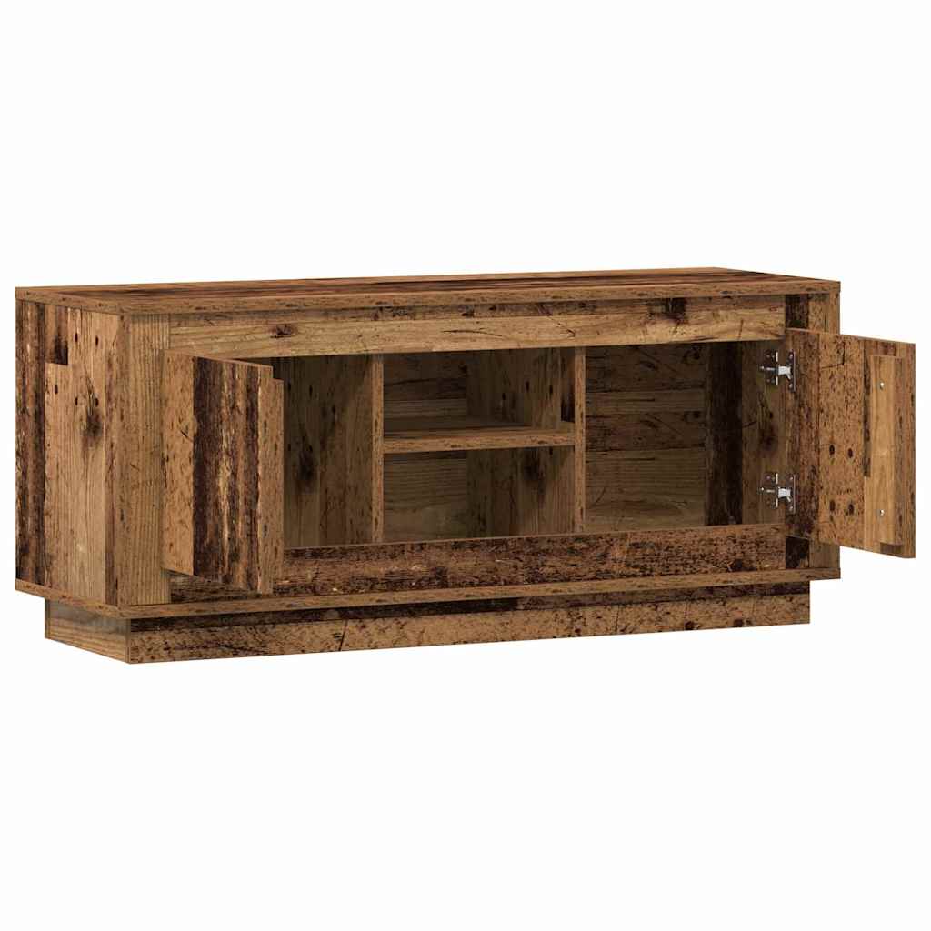 TV-skab Gammelt træ 102 x 35 x 45 cm Konstrueret træ