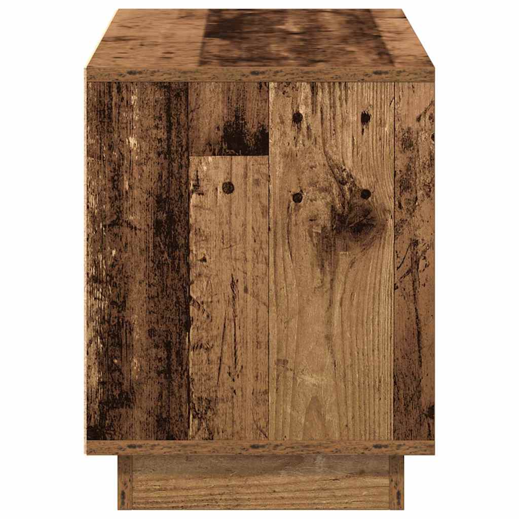 TV-skab Gammelt træ 102 x 35 x 45 cm Konstrueret træ