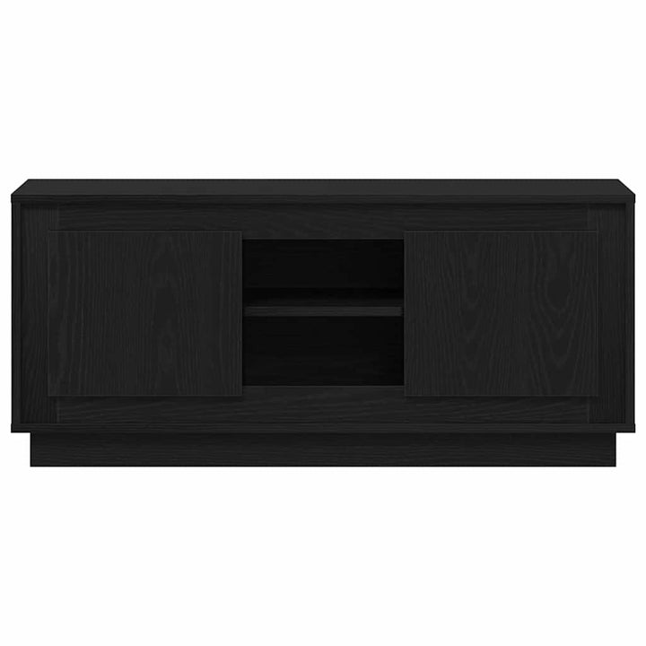 TV-skab Sort eg 102 x 35 x 45 cm Konstrueret træ