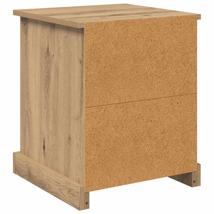 Natskab Artisan Egetræ 39 x 39 x 47.5 cm Konstrueret træ