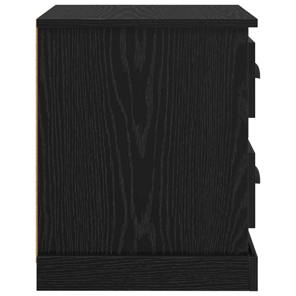 Natskab Sort eg 39 x 39 x 47.5 cm Konstrueret træ