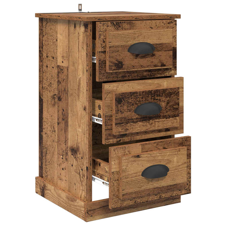 Natskab Gammelt træ 39 x 39 x 67,5 cm Konstrueret træ